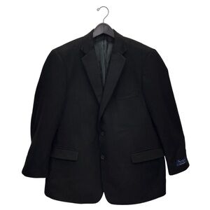 NEW Turnbury Pure Camel Hair Blazer Black Size 48R Sports Coat Suit Jacket New